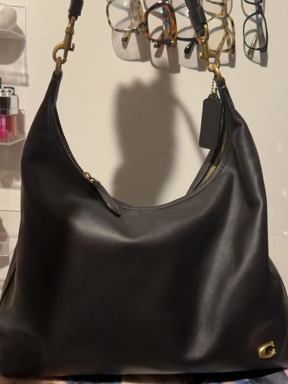 Coach Black juliet shoulder bag - Picture 1 of 5